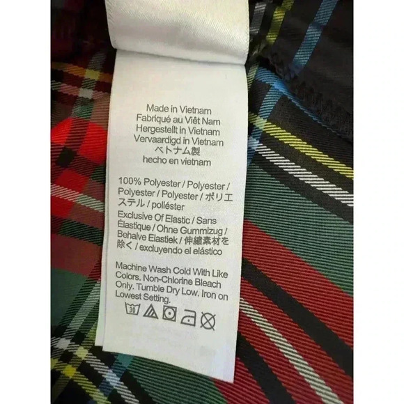 NWOT J Crew Puff-sleeve smocked top in Stewart tartan BE867 Size XS Holiday - Picture 7 of 9